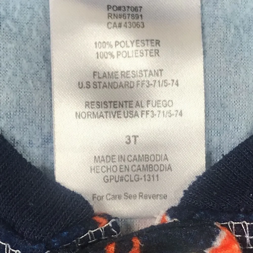 AUBURN TIGERS GENUINE SIZE 3T